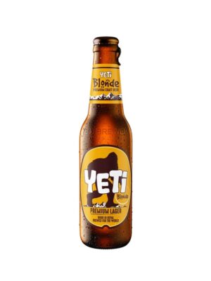 Yeti Blonde Premium Craft Lager Bottle 330ML