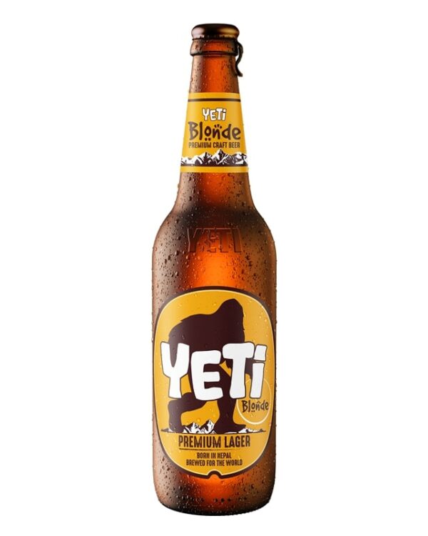 Yeti Blonde Premium Craft Lager Bottle 650ML