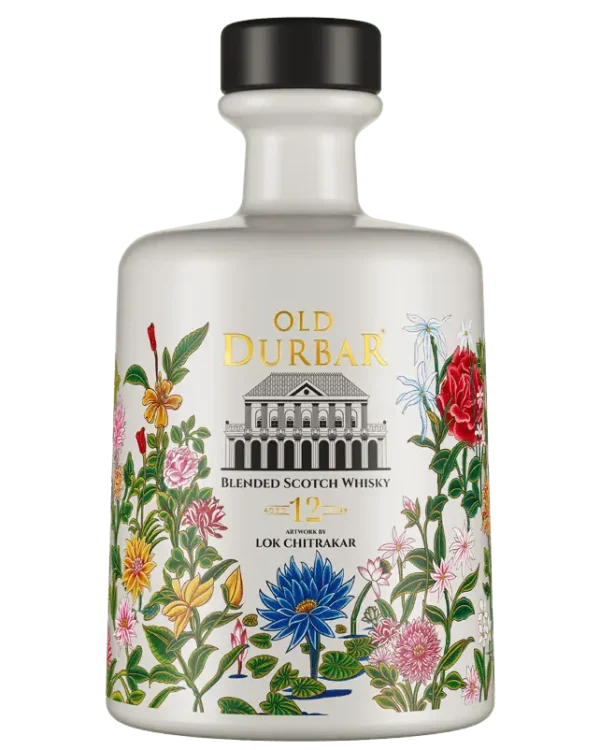 Old Durbar 12yrs Blended Scotch Artwork by Lok Chitrakar 750 ml