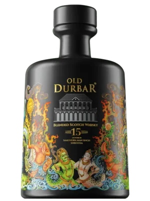 Old Durbar 15yrs Blended Scotch Artwork by Samundra Man Singh Shrestha 750 ml